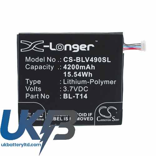 LG GPad 8.0 Compatible Replacement Battery