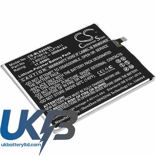 BLU C766144300T Compatible Replacement Battery