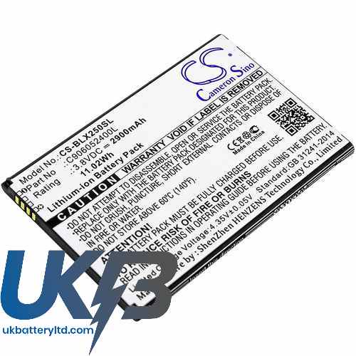 BLU E050U Compatible Replacement Battery