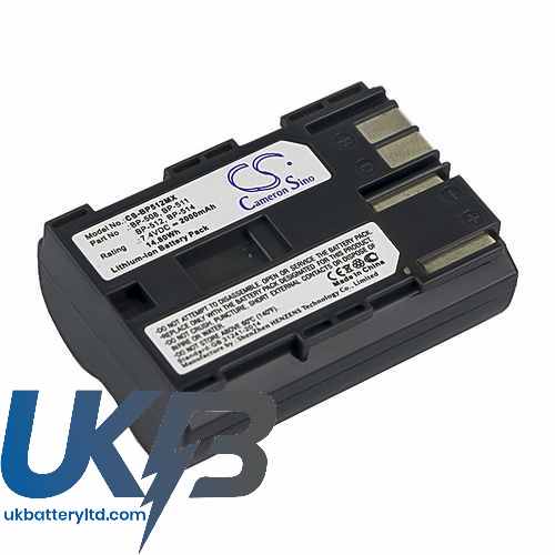 Canon BP-511 Compatible Replacement Battery
