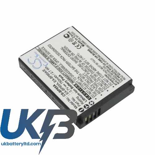 Samsung Bp85A Ea-Bp85A Ea-Bp85A/E Ec-Sh100Zbpbus Ec-Sh100Zbprus Compatible Replacement Battery