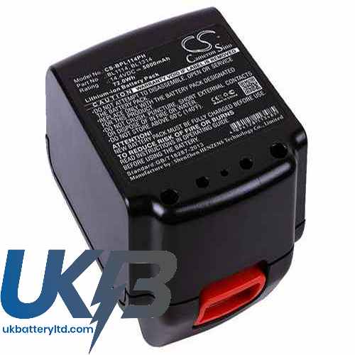 Black & Decker BL1514 Compatible Replacement Battery