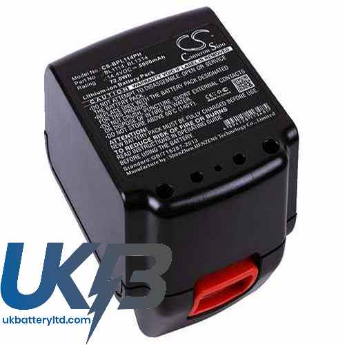 Black & Decker LGC120 Compatible Replacement Battery