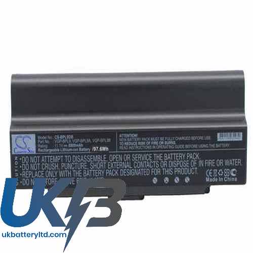 Compatible Battery For Sony VAIO VGN-CR131 CS BPL9DB