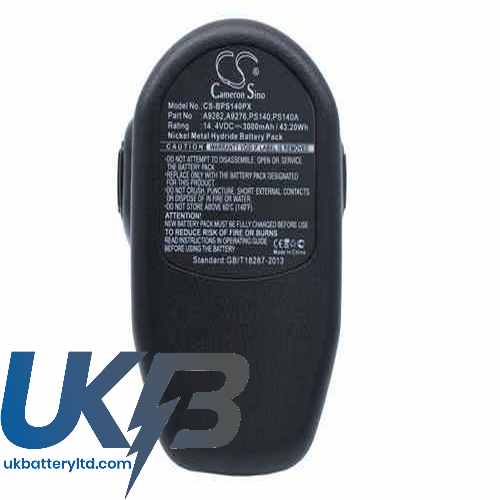 Black & Decker CD14GSF-2 Compatible Replacement Battery