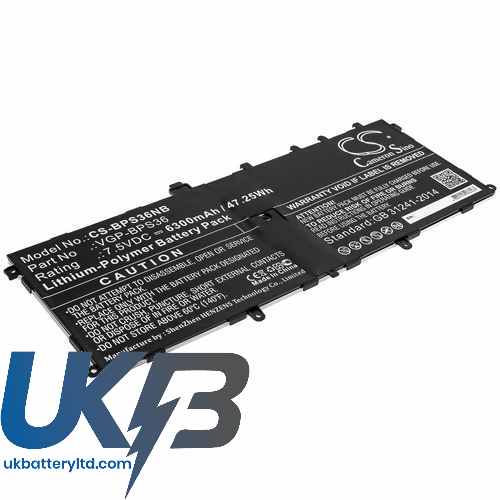 Sony VAIO Duo 13 Compatible Replacement Battery