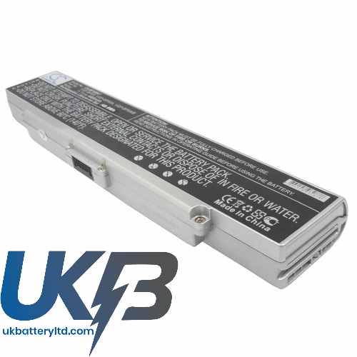 SONY VAIO VGN CR490EBL Compatible Replacement Battery