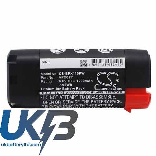 BLACK & DECKER VPX1101 Compatible Replacement Battery