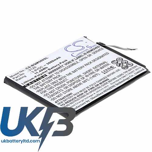 BQ Aquaris M5 Compatible Replacement Battery