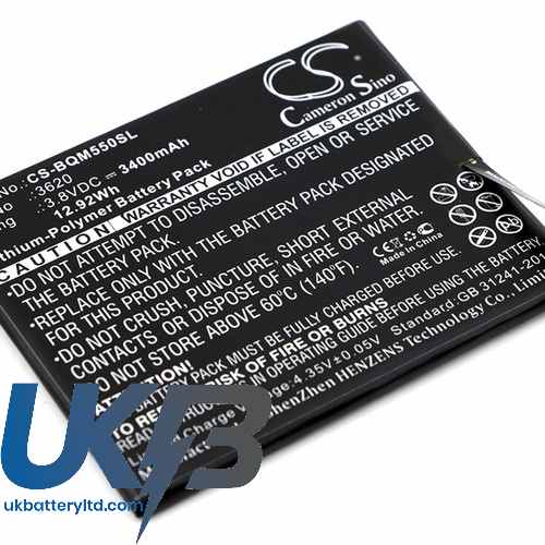 BQ Aquaris M5.5 Compatible Replacement Battery