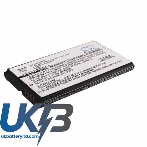 BLACKBERRY 8700f Compatible Replacement Battery