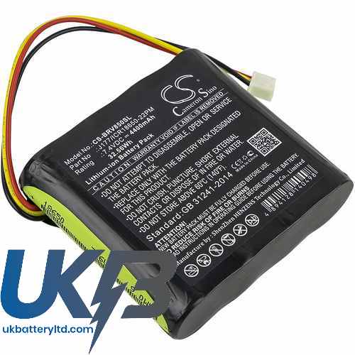 Braven J177/ICR18650-22PM Compatible Replacement Battery