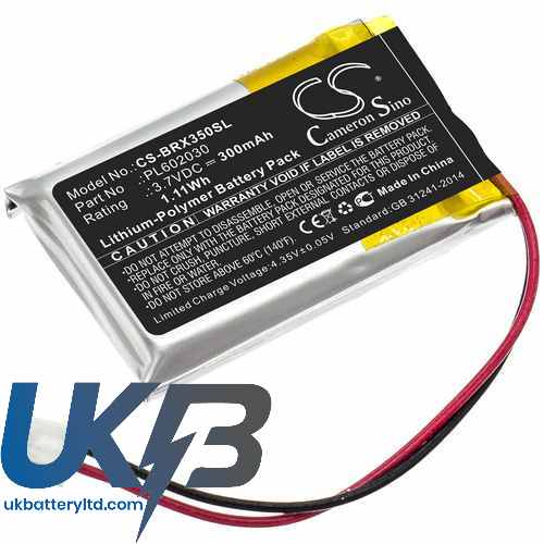 BlueParrott PL602030 Compatible Replacement Battery