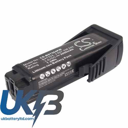 BOSCH 2607336241 Compatible Replacement Battery