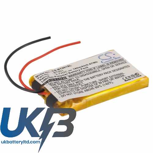 GLOBALSAT BT 001 Compatible Replacement Battery