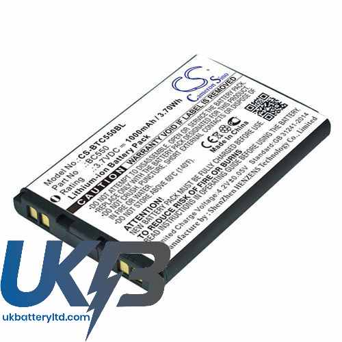 Bitel BC550 Compatible Replacement Battery