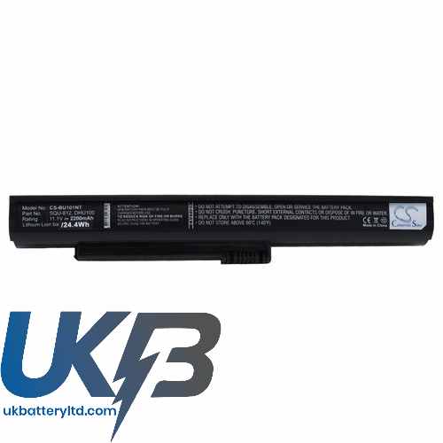 FUJITSU Netbook M2010 Compatible Replacement Battery
