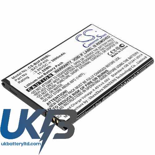Bluebird EF400 Compatible Replacement Battery