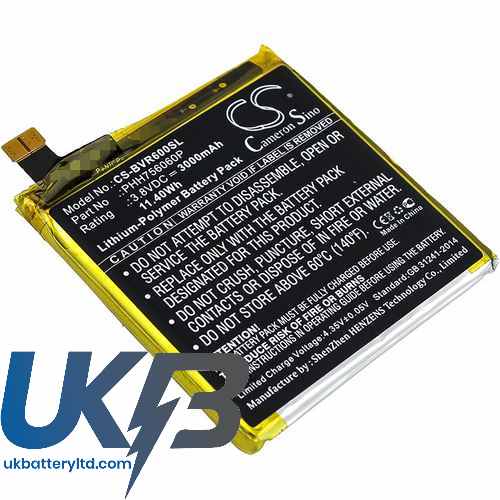 Blackview PHH756060P Compatible Replacement Battery