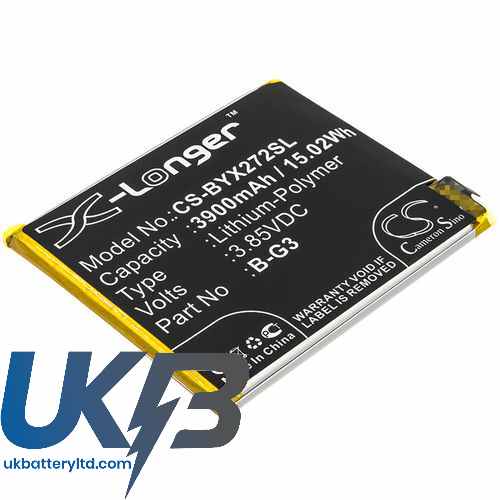 BBK V1836 Compatible Replacement Battery