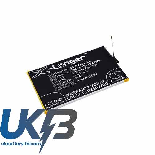 BBK B 97 Compatible Replacement Battery