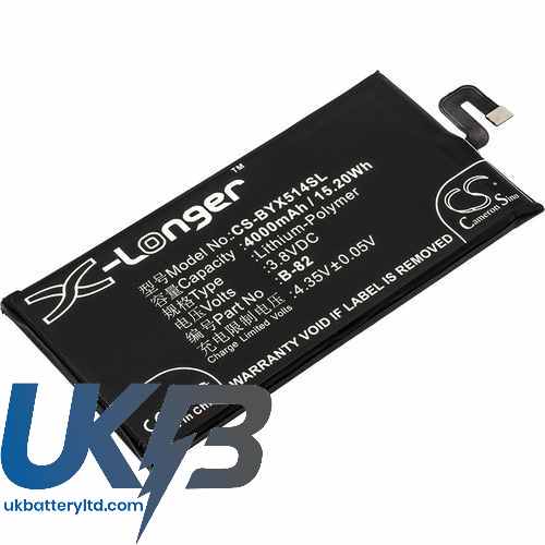 BBK B-82 Compatible Replacement Battery