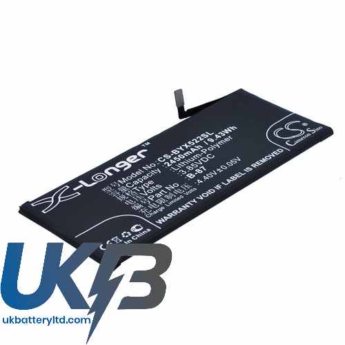 BBK B-87 BK-B-87 VIVO X5Pro V Dual SIM Compatible Replacement Battery