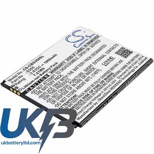 Cubot S350 Compatible Replacement Battery