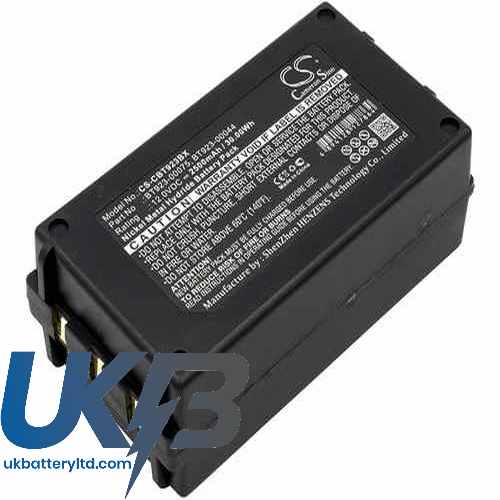 Cattron Theimeg BT923-00044 Compatible Replacement Battery