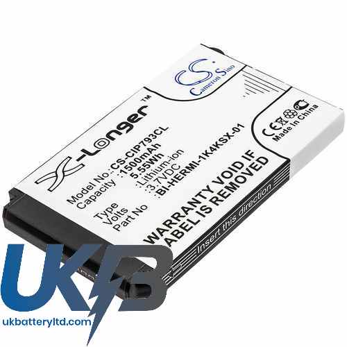 Cisco CP-BATT-7925G-STD Compatible Replacement Battery