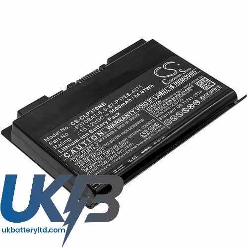 CLEVO P375SM Compatible Replacement Battery