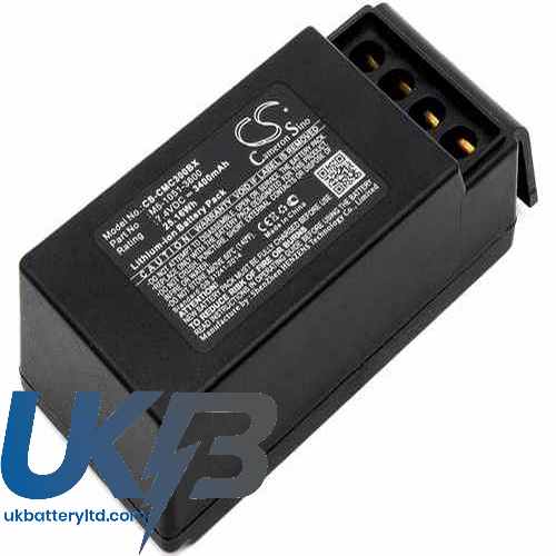 Cavotec M5-1051-3600 Compatible Replacement Battery