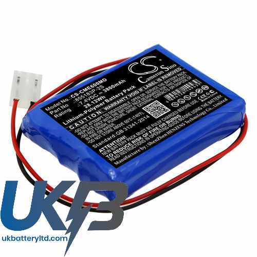 CONTEC 855183P-2S Compatible Replacement Battery