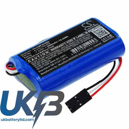 COSMED A-410-750-002 Compatible Replacement Battery