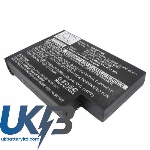 Gateway 6500632 6500665 Solo 1400 1450 Compatible Replacement Battery