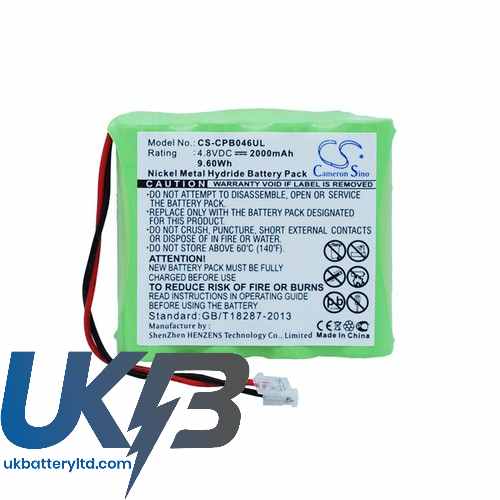 Universal AA x 4 Compatible Replacement Battery