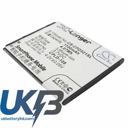 COOLPAD 5210A Compatible Replacement Battery
