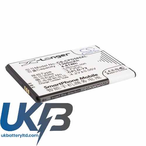 Coolpad CPLD-72 CPLD-78 5832 5855 Compatible Replacement Battery