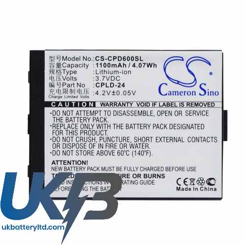Coolpad CPLD-24 2938 D60 Compatible Replacement Battery