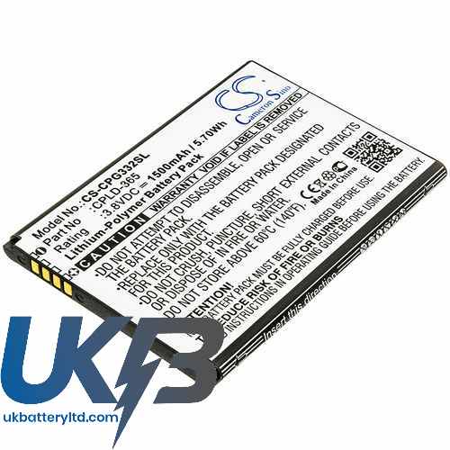 T-Mobile CPLD-365 Compatible Replacement Battery
