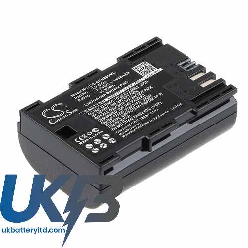 CANON EOS 60D Compatible Replacement Battery