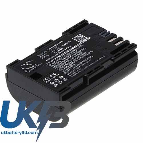 CANON EOS 6D Compatible Replacement Battery