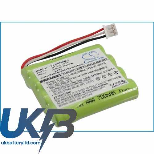 CRESTRON TSU6010 Compatible Replacement Battery