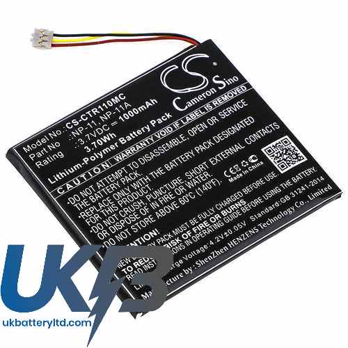 Casio LIS1639CSPC Compatible Replacement Battery