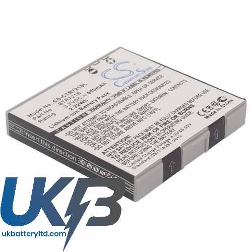 CASIO BTR721B Compatible Replacement Battery