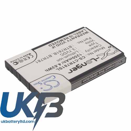 CASIO BTR781 Compatible Replacement Battery