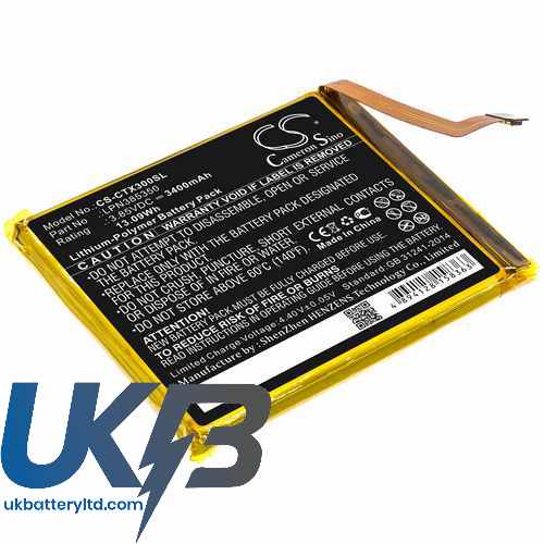 Crosscall LPN385350 Compatible Replacement Battery