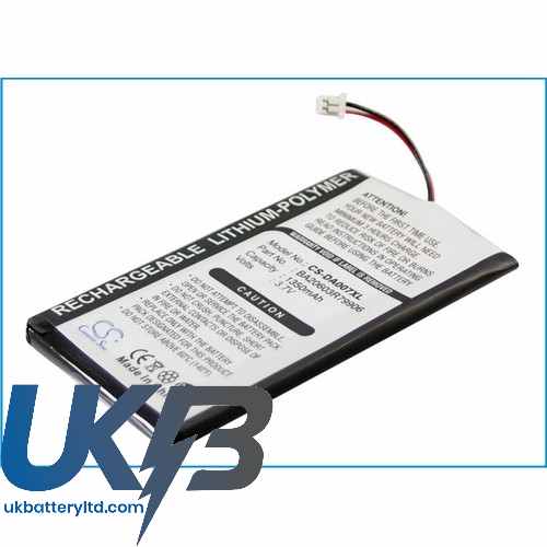 CREATIVE DAP MD0005 Extended Compatible Replacement Battery