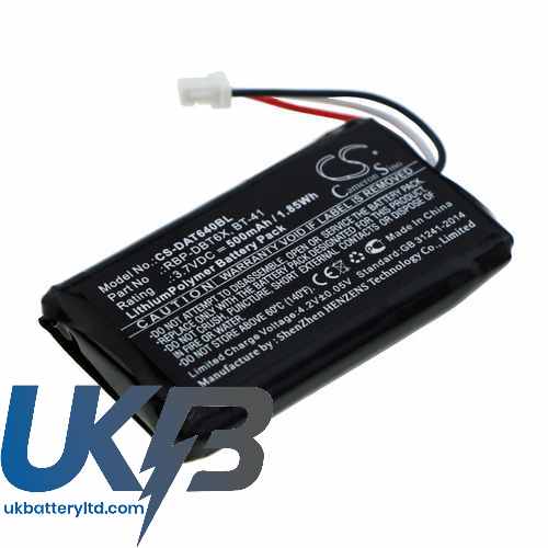 Datalogic RBP-6400 Compatible Replacement Battery