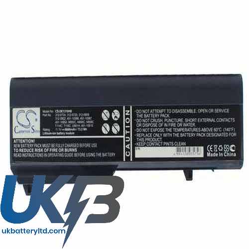 DELL Vostro 2510 Compatible Replacement Battery